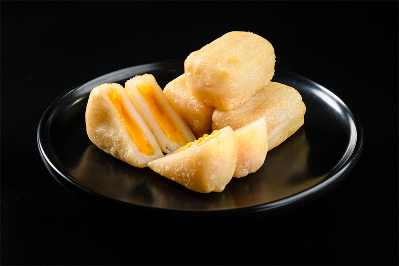 芝士地瓜脆皮年糕Pan-fried rice cake, sweet potato, cheese